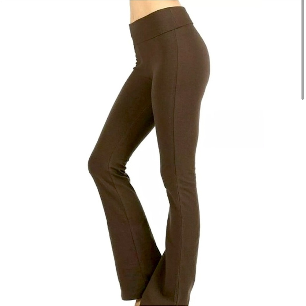 Lululemon | Brown Boot Leg Groove Yoga Pants